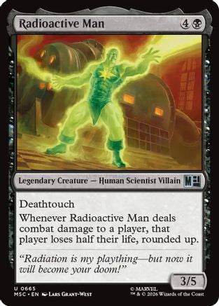 Image of Radioactive Man (MSC-665) - Commander: Marvel Super Heroes