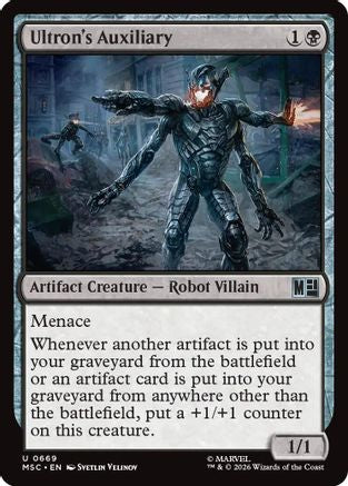 Image of Ultron's Auxiliary (MSC-669) - Commander: Marvel Super Heroes