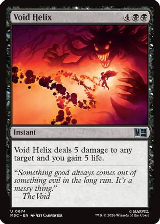 Image of Void Helix (MSC-674) - Commander: Marvel Super Heroes