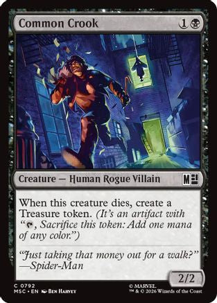 Image of Common Crook (MSC-792) - Commander: Marvel Super Heroes