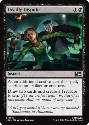 Image of Deadly Dispute (MSC-794) - Commander: Marvel Super Heroes