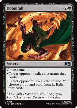 Image of Doomfall (MSC-795) - Commander: Marvel Super Heroes