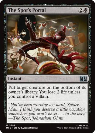 Image of The Spot's Portal (MSC-798) - Commander: Marvel Super Heroes