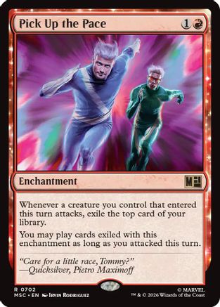 Image of Pick Up the Pace (MSC-702) - Commander: Marvel Super Heroes
