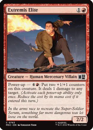 Image of Extremis Elite (MSC-763) - Commander: Marvel Super Heroes Foil
