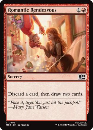Image of Romantic Rendezvous (MSC-808) - Commander: Marvel Super Heroes Foil