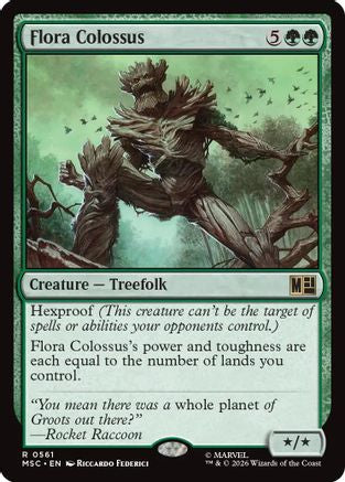 Image of Flora Colossus (MSC-561) - Commander: Marvel Super Heroes