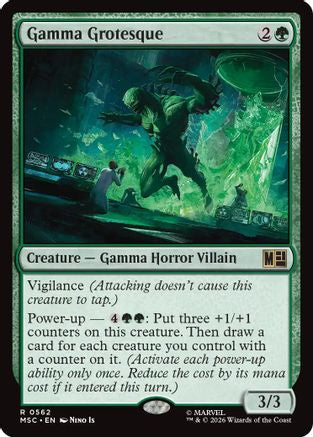 Image of Gamma Grotesque (MSC-562) - Commander: Marvel Super Heroes
