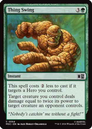 Image of Thing Swing (MSC-564) - Commander: Marvel Super Heroes