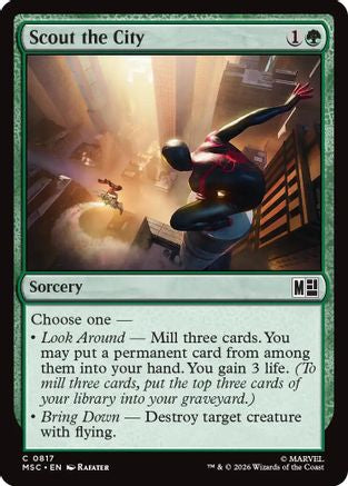 Image of Scout the City (MSC-817) - Commander: Marvel Super Heroes