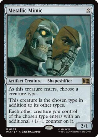 Image of Metallic Mimic (MSC-203) - Commander: Marvel Super Heroes