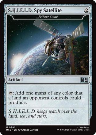 Image of S.H.I.E.L.D. Spy Satellite - Fellwar Stone (MSC-285) - Commander: Marvel Super Heroes