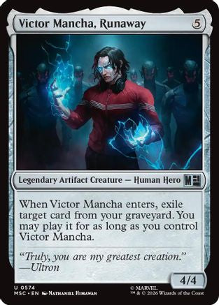 Image of Victor Mancha, Runaway (MSC-574) - Commander: Marvel Super Heroes Foil