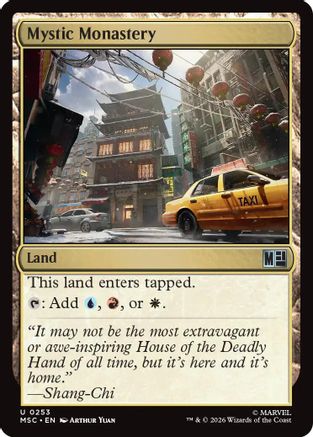 Image of Mystic Monastery (MSC-253) - Commander: Marvel Super Heroes