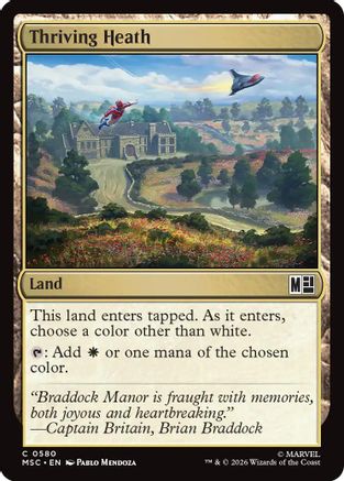 Image of Thriving Heath (MSC-580) - Commander: Marvel Super Heroes