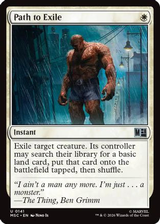 Image of Path to Exile (MSC-141) - Commander: Marvel Super Heroes