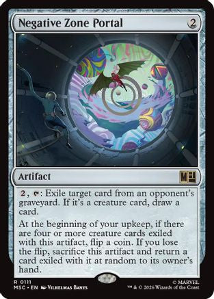 Image of Negative Zone Portal (MSC-111) - Commander: Marvel Super Heroes