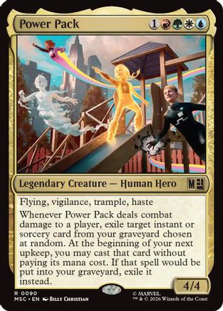 Image of Power Pack (MSC-090) - Commander: Marvel Super Heroes