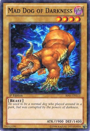 Image of Mad Dog of Darkness (Starfoil) (BP01-EN113) - Battle Pack: Epic Dawn 1st Edition