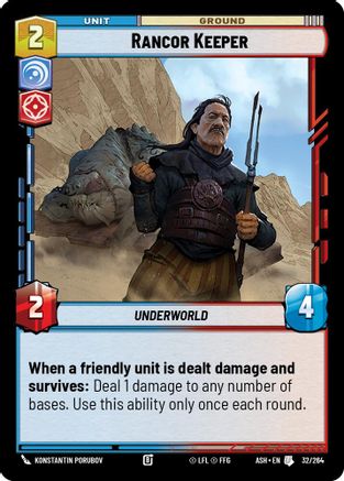 Image of Rancor Keeper (32/264) - Ashes of the Empire