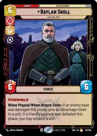 Image of Baylan Skoll - Fallen Jedi (39/264) - Ashes of the Empire