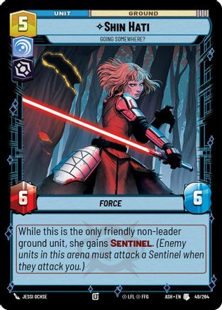 Image of Shin Hati - Going Somewhere? (49/264) - Ashes of the Empire