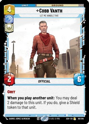 Image of Cobb Vanth - Let Me Handle This (60/264) - Ashes of the Empire