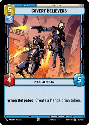 Image of Covert Believers (80/264) - Ashes of the Empire