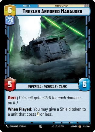Image of Trexler Armored Marauder (82/264) - Ashes of the Empire