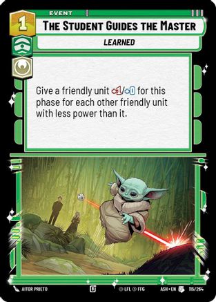 Image of The Student Guides the Master (115/264) - Ashes of the Empire