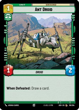 Image of Ant Droid (116/264) - Ashes of the Empire