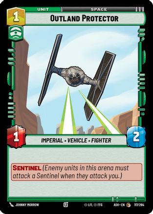 Image of Outland Protector (117/264) - Ashes of the Empire