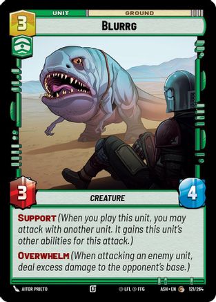Image of Blurrg (121/264) - Ashes of the Empire