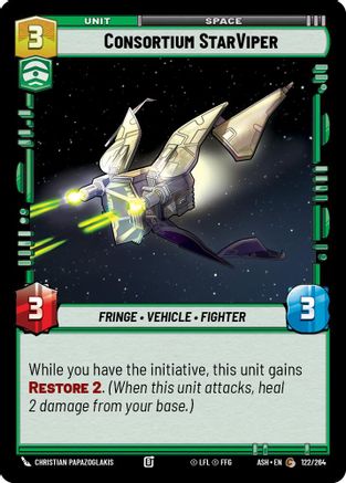 Image of Consortium StarViper (122/264) - Ashes of the Empire