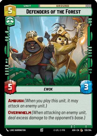 Image of Defenders of the Forest (129/264) - Ashes of the Empire