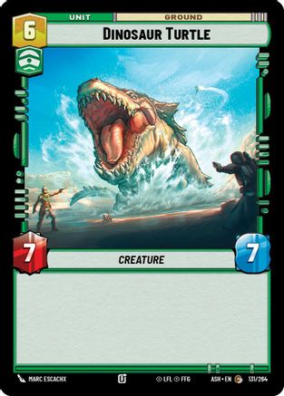 Image of Dinosaur Turtle (131/264) - Ashes of the Empire