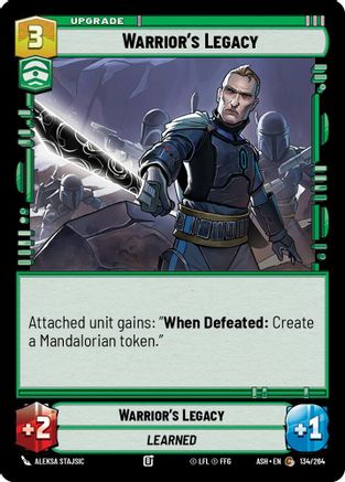 Image of Warrior's Legacy (134/264) - Ashes of the Empire