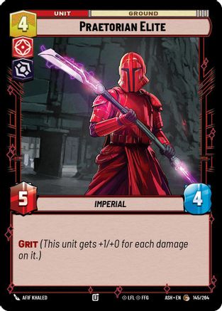Image of Praetorian Elite (145/264) - Ashes of the Empire