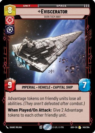 Image of Eviscerator - Burn Them Away (149/264) - Ashes of the Empire