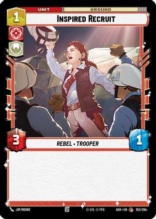 Image of Inspired Recruit (152/264) - Ashes of the Empire