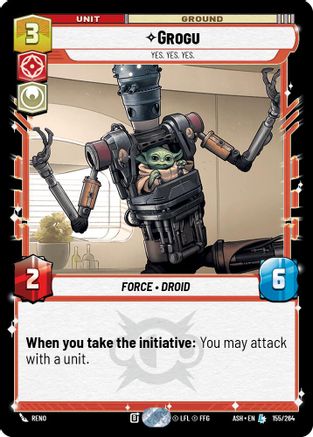 Image of Grogu - Yes. Yes. Yes. (155/264) - Ashes of the Empire