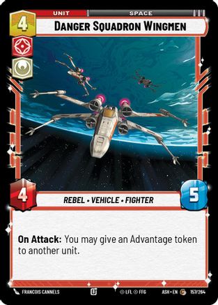 Image of Danger Squadron Wingmen (157/264) - Ashes of the Empire