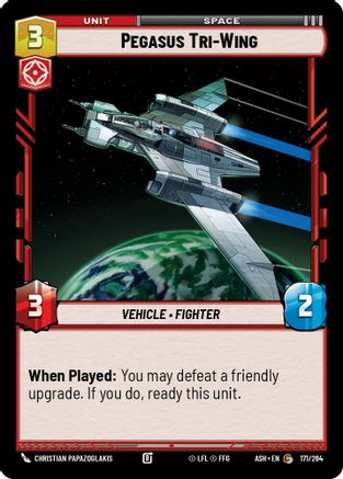 Image of Pegasus Tri-Wing (171/264) - Ashes of the Empire