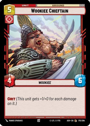Image of Wookiee Chieftain (175/264) - Ashes of the Empire