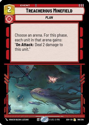 Image of Treacherous Minefield (186/264) - Ashes of the Empire