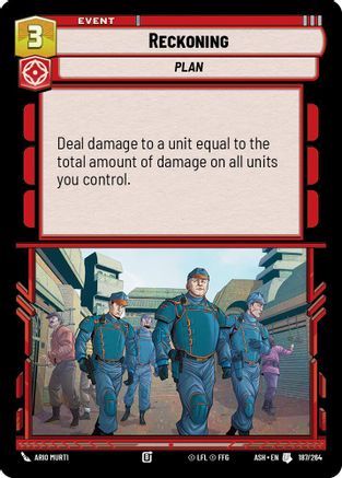 Image of Reckoning (187/264) - Ashes of the Empire
