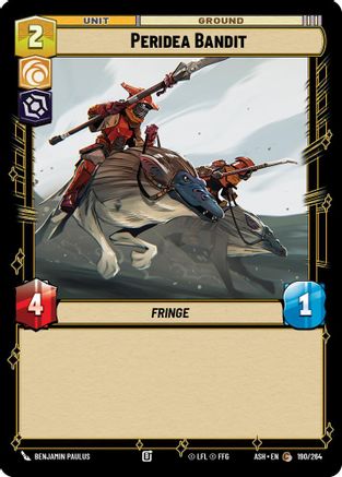 Image of Peridea Bandit (190/264) - Ashes of the Empire