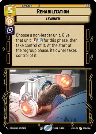 Image of Rehabilitation (200/264) - Ashes of the Empire