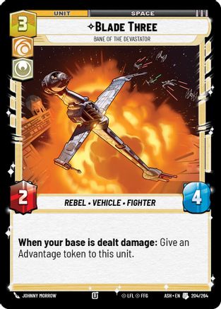 Image of Blade Three - Bane of the Devastator (204/264) - Ashes of the Empire