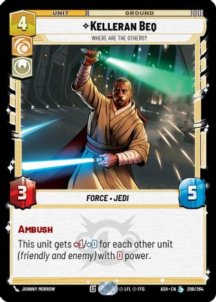 Image of Kelleran Beq - Where are the Others? (206/264) - Ashes of the Empire